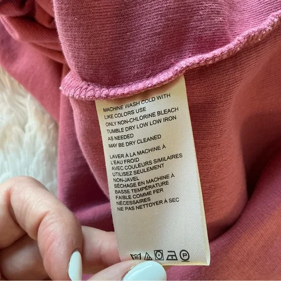 Free People | Pink Ruby Oversized Shirt Jacket size Small - Picture 11 of 15